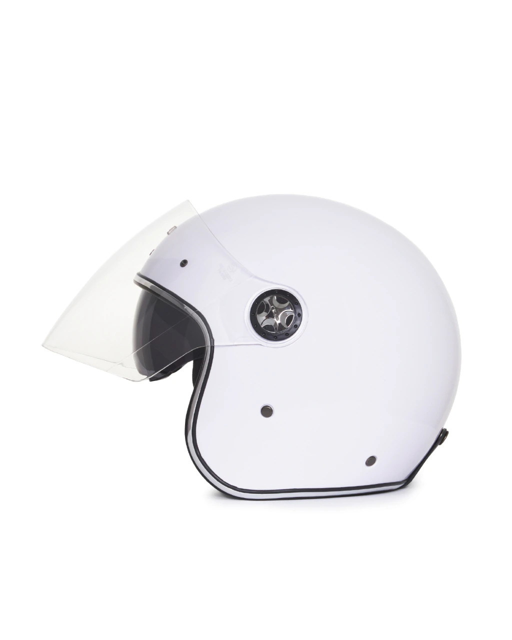 Capacete Lucca Galaxy Glossy White