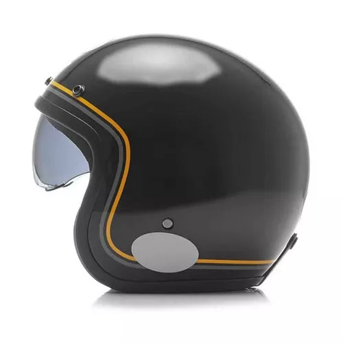 Capacete Lucca Sublime Classic Black + Viseira Solar Nº56 - Image 2