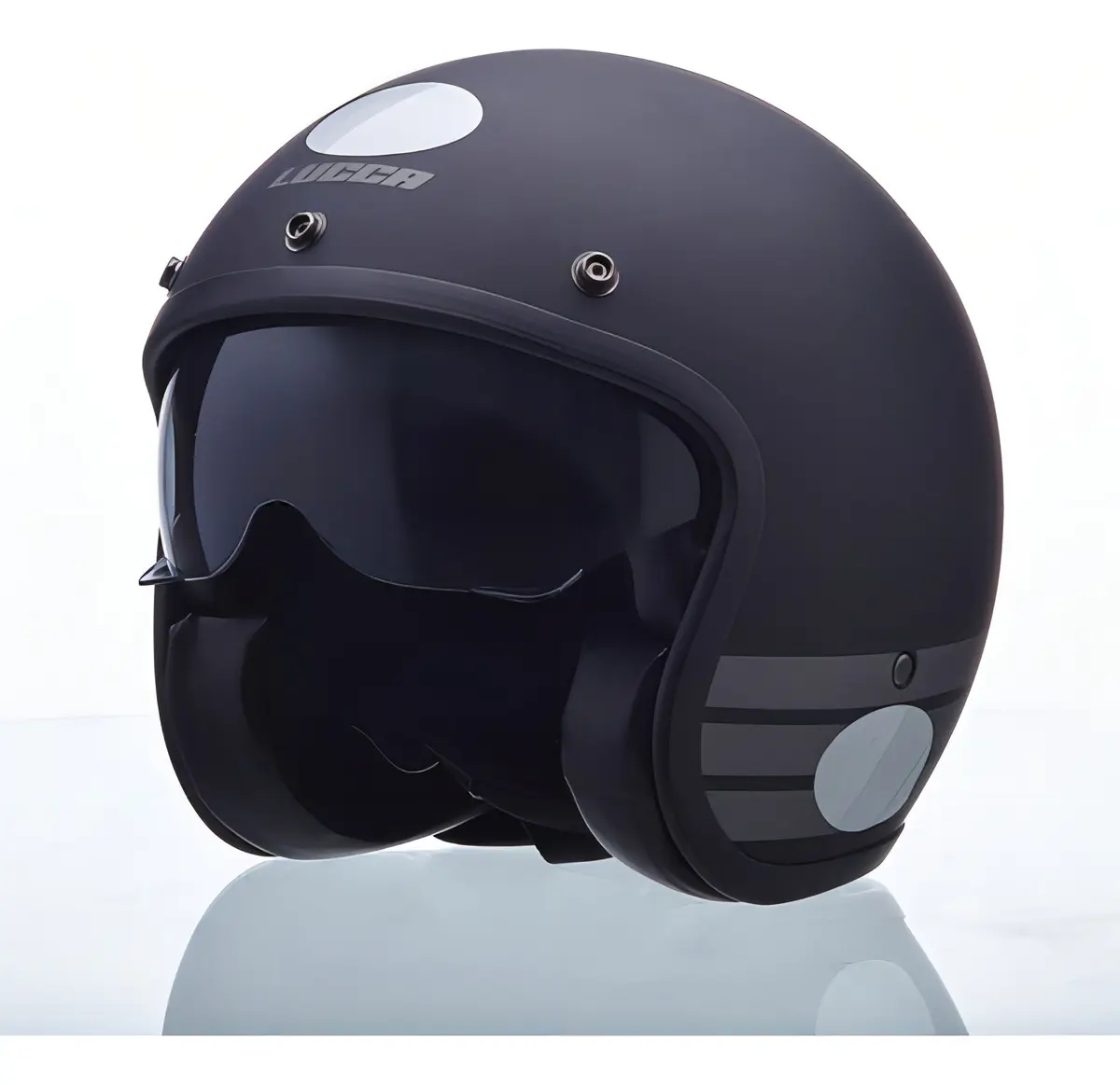 Capacete Lucca Sublime Triple + Viseira Solar